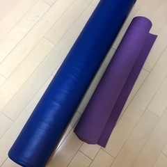 ストレッチポールとヨガマット