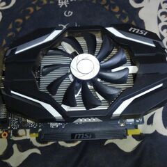  GeForce GTX 1050 2G OC （正常動作品）決...