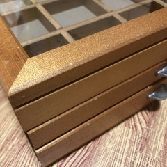 お譲り先決定！ 差し上げます！ 木製アクセサリーケースの画像