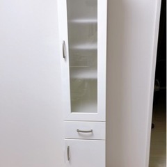 【決まりました】食器棚　ホワイト