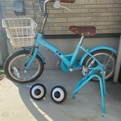 【至急】キッズ　自転車　イオン　14インチ