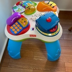 フィッシャープライス　おしゃべりバイリンガル　テーブル　【引取り限定】の画像