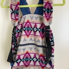 gym master ノルディック柄フリースリュックの画像