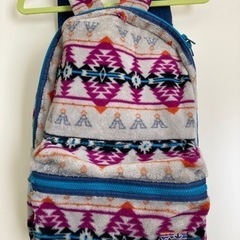 gym master ノルディック柄フリースリュックの画像