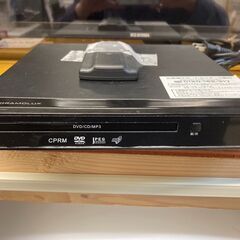 ☆中古￥1,500！【会員価格￥1,500】グラモラックス　DVDプレーヤー　家電　2010年製　GRAMO-20-BK型　【BK035】の画像
