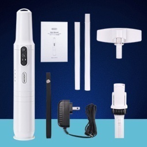 ★新品未使用★ コードレス掃除機 2000mAh 強力吸引掃除機 ブラシレスモーター High&Low動作モード 15000PA 金属フィルター+HEPA二重濾過 豊富なアクセサリー 4種類の動作