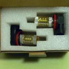 LEDフォグランプ 80W H8 H11 H16 HB4の画像