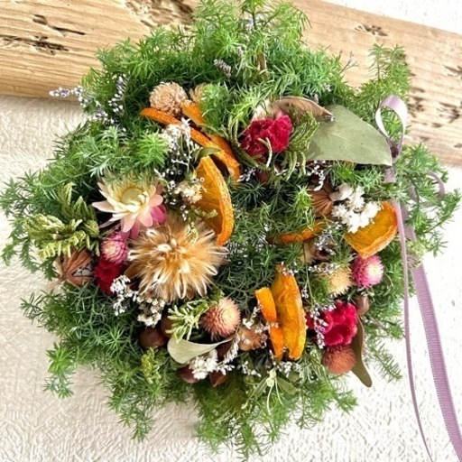 クリスマスリース　お正月リース　節分リース　冬リース　杉リースgpj