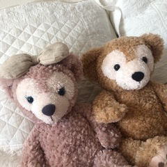 【ダッフィー&シェリーメイ】ぬいぐるみの画像