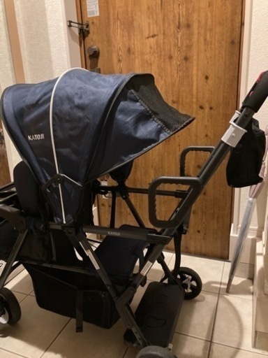 2人乗りベビーカー　KATOJI