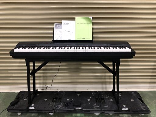 (売約済み)【引き取りまたは地域限定配送】CASIO カシオ Privia 88鍵 デジタル電子ピアノ2018年製 スタンド付き PX-160 CS-53P