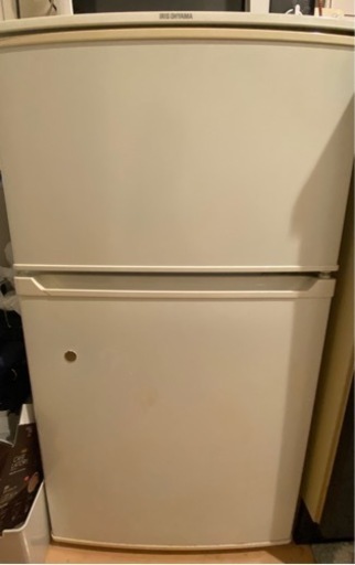 アイリスオオヤマ　ノンフロン冷凍冷蔵庫　90L