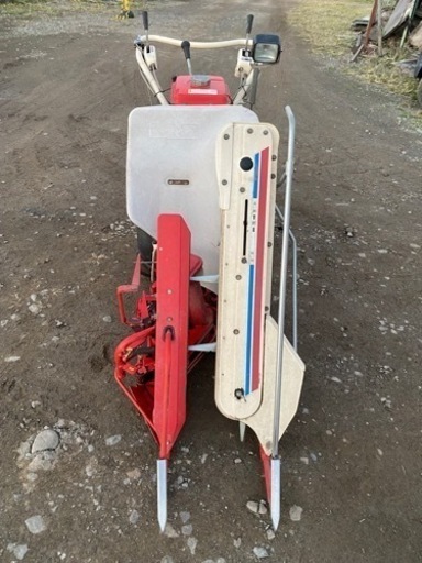 YANMAR 歩行型バインダー中古1条二輪タイヤ刈取機結束型YB350、埼玉県