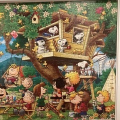 パズル　スヌーピー　完成品の画像