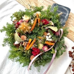 クリスマスリース　制作キット　おうち時間、趣味の開拓、親子制作にも○