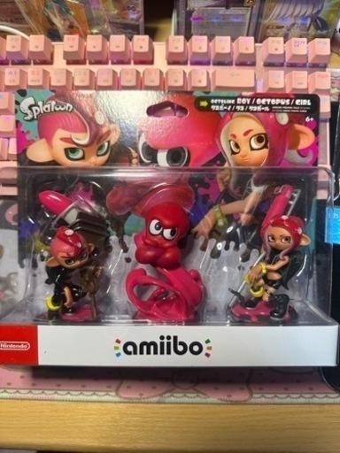 スプラトゥーン amiibo 【トリプル タコ】セット