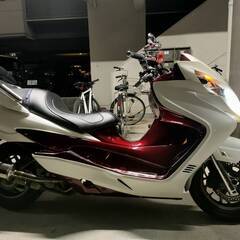 　スズキ　スカイウエイブ250SS　CJ46A　2008モデル　星野設計ハイスピードプ－リ－S装着　デイトナカスタムの画像