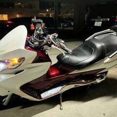 　スズキ　スカイウエイブ250SS　CJ46A　2008モデル　星野設計ハイスピードプ－リ－S装着　デイトナカスタムの画像