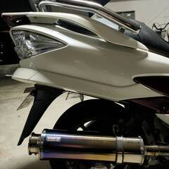 　スズキ　スカイウエイブ250SS　CJ46A　2008モデル　星野設計ハイスピードプ－リ－S装着　デイトナカスタムの画像