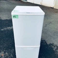 892番 パナソニック✨ノンフロン冷凍冷蔵庫✨NR-B144W-W‼️