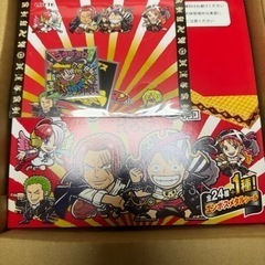 【限定3000個】ワンピースマンチョコRED特別シールセット
