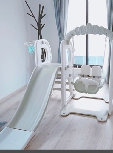 室内ブランコ＋滑り台