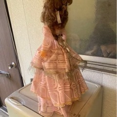 昭和レトロ/一升瓶で作った人形の画像