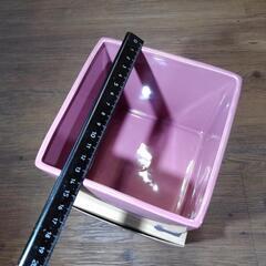 6個セット■キューブタイプ■スクエアポット■四角形ボウル■陶器カップの画像