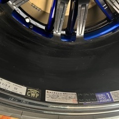 【中古ジャンク扱い】RAYS GRAM LIGHTS 57ULTIMATE 18×8.5j ＋52、PIRELLI DRAGON SPORT 235/40　４本セットの画像