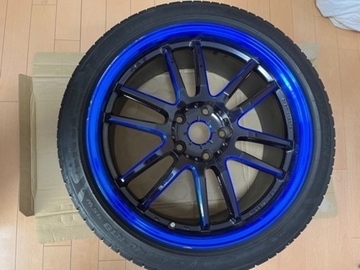 【中古ジャンク扱い】RAYS GRAM LIGHTS 57ULTIMATE 18×8.5j ＋52、PIRELLI DRAGON SPORT 235/40　４本セット