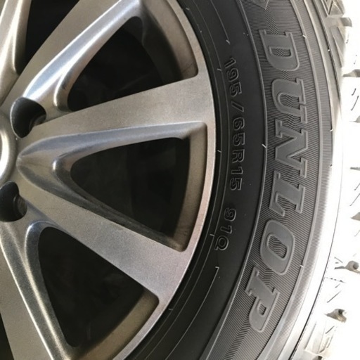 交渉中　スタッドレスタイヤ　195/65R15 4本