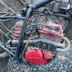 HONDA XLR250MD16型部品取りの画像