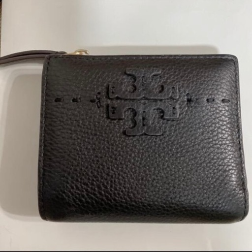 tory burch 二つ折り財布 ブラック