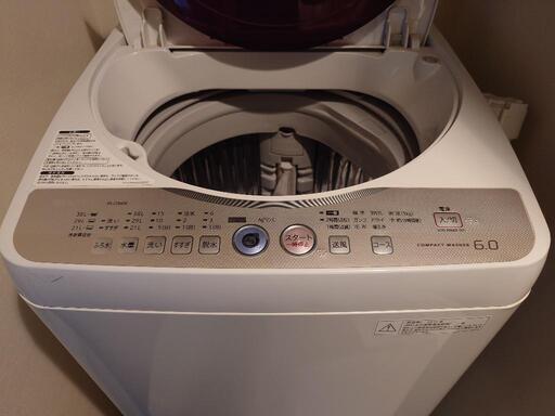 SHARP 洗濯機　6L