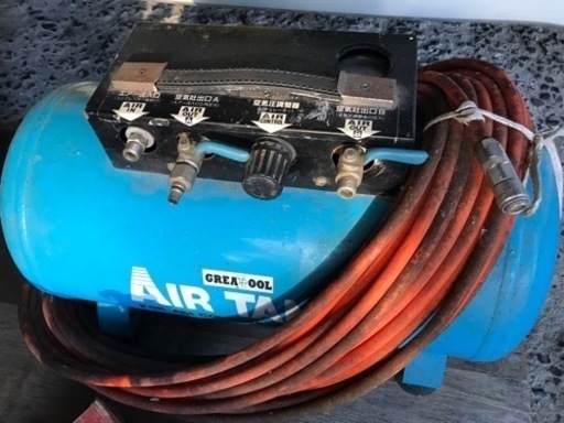 エアコンプレッサー SU-072PB 塗装 吹き付け エアツール エア工具