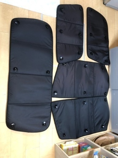 10アルファード　サンシェード　リア　車中泊