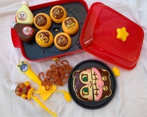アンパンマン 屋台 お祭り たこ焼き ホットケーキ プレート おままごと