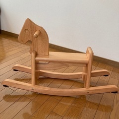 【ほぼ新品】ニチガンオリジナル　木馬
