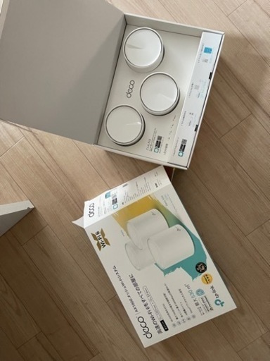 deco AX1800 メッシュ Wi-Fi ３パック　3個【未使用品】
