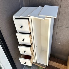 スキマ家具 二個セットの画像