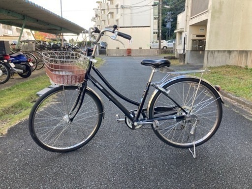 トラッドラインWリミテッド-L 26インチ 3段変速 オートライト シティサイクル ママチャリ