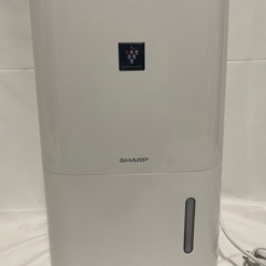 【美品】SHARP CV-H71-W 除湿機　衣類乾燥機