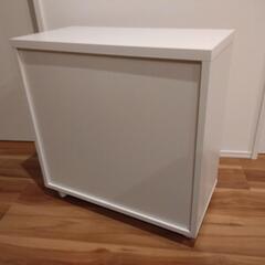 キャスター付き　ラック　棚　収納　白　ホワイトの画像