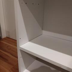 キャスター付き　ラック　棚　収納　白　ホワイトの画像