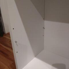 キャスター付き　ラック　棚　収納　白　ホワイトの画像