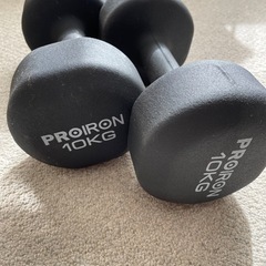 PROIRON ダンベル10キロ✖️2の画像