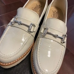 ⭐︎美品⭐︎ボントレ BONTRE 厚底ビットローファー （ホワイト）