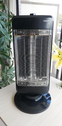 山善 電気ストーブ、ツインヒート プラス CDBC-J12C(B)
