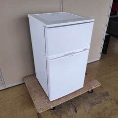 ELSONIC EJ-R832W 2ドア冷蔵庫『美品中古,小傷あり』2018年