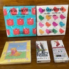 【完】ペーパーナプキン　セット　